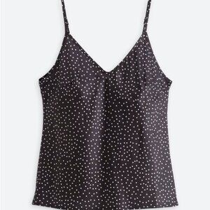 The Modern Abstract The Essential Cami Size M Black/White Polka dot